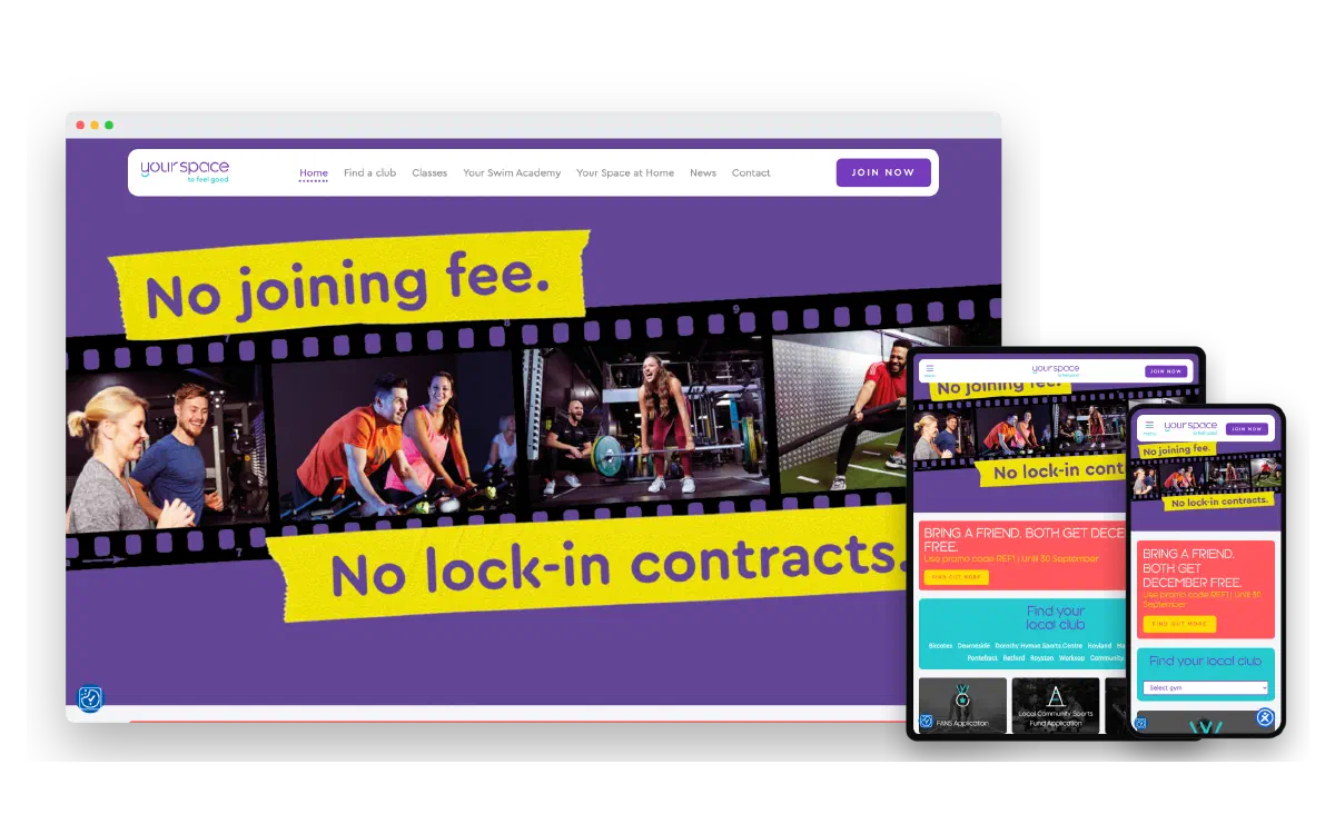 The Barnsley Premier Leisure (Your Space) project, by Genius Division