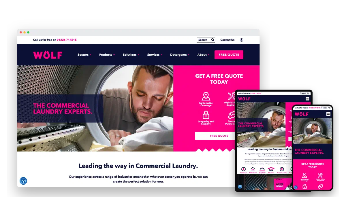 The Wolf Laundry project, by Genius Division